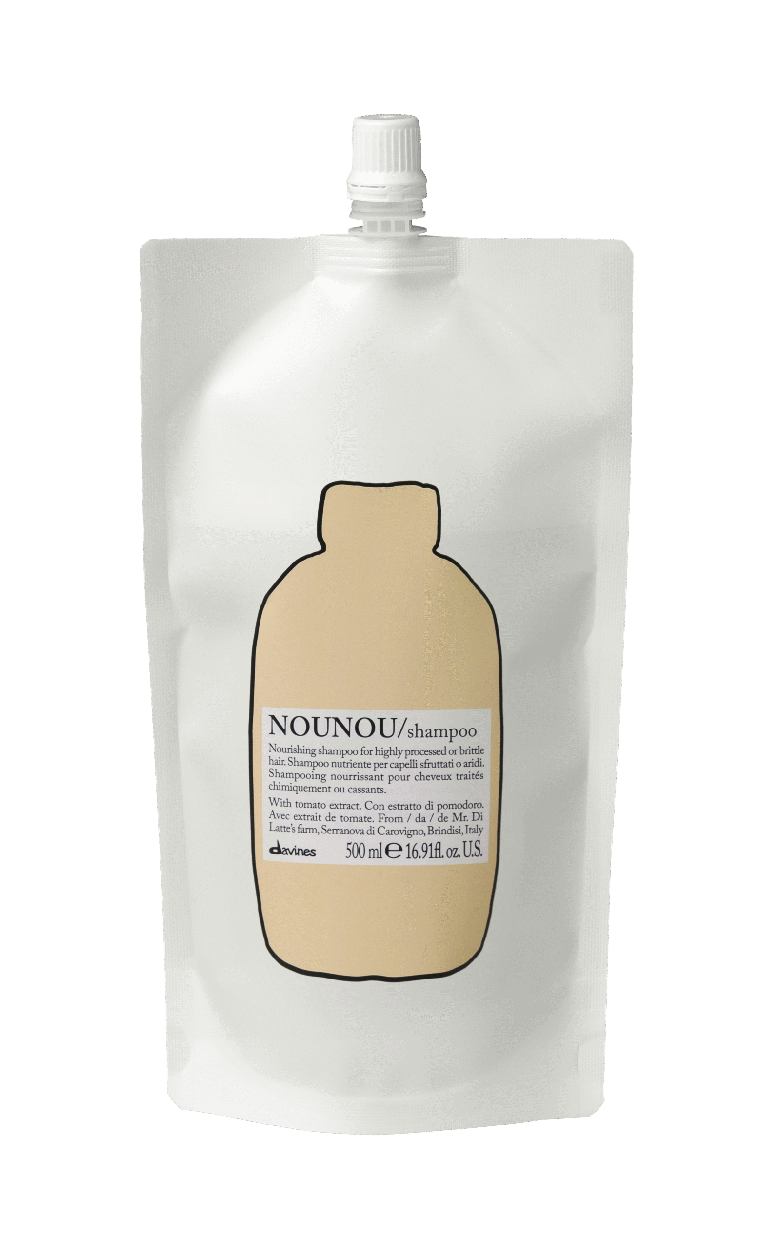 NOUNOU SHAMPOO REFILL 500ML